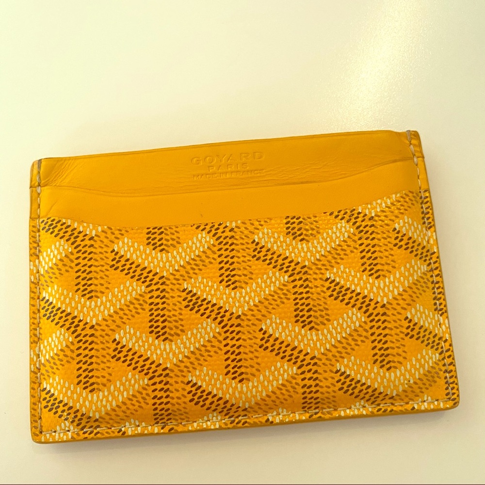 Goyard cardholder (Goyardine saint sulpice)